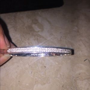 Stella & Dot Elegant Silver Bangle